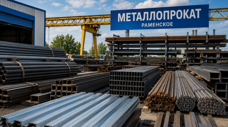 Металлопрокат в Раменском: как выбрать и где купить